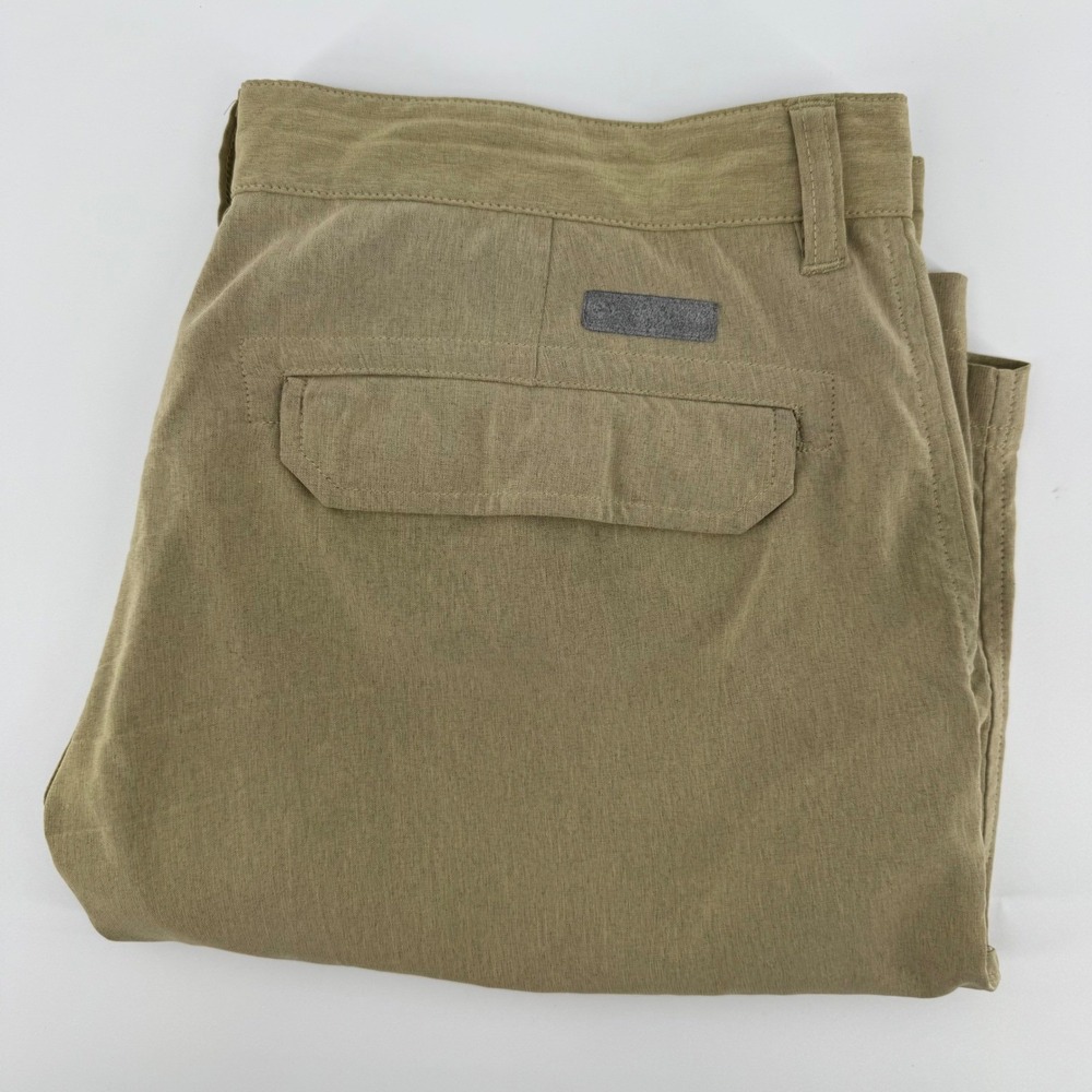 Patagonia Shorts Men 36 Olive Tan Stretch Hiking Outdoor Performance 7589